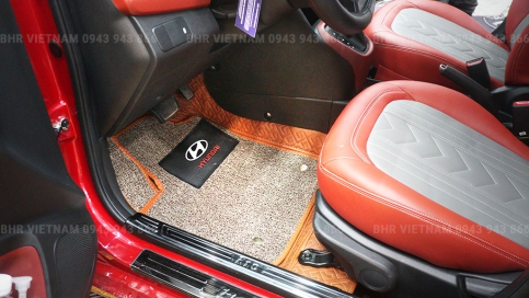 Thảm lót sàn ô tô 360 độ Hyundai i10 chính hãng, rẻ nhất Hà Nội, TPHCM